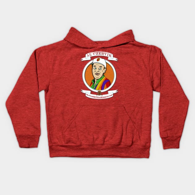 Caddyshack - Al Czervik Kids Hoodie by MonkeyBubble